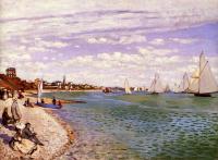 Monet, Claude Oscar - Regatta at Sainte-Adresse